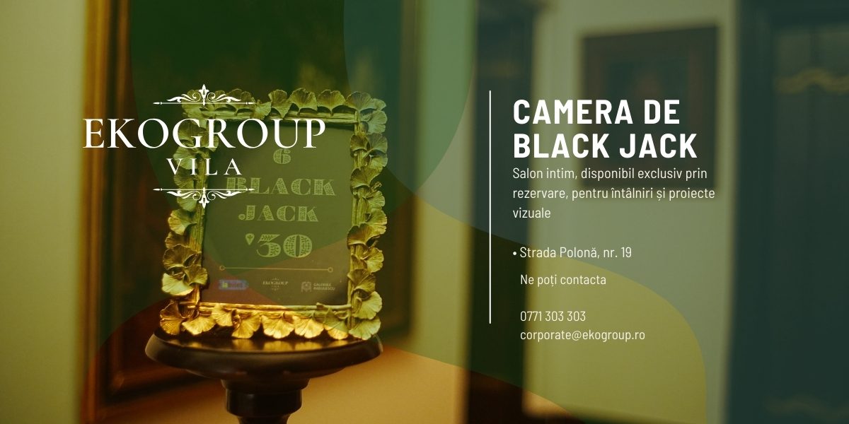 Camera de Black Jack: Salon Diplomatic Exclusiv pentru Experiențe Private și Producții Selecte
